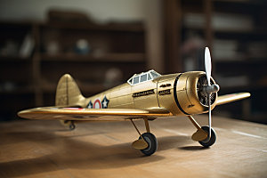 飞机模型玩具航空摄影图
