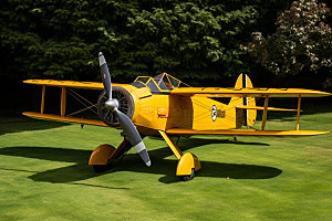 飞机模型玩具飞行摄影图