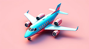 飞机质感航空模型