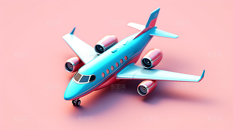 飞机质感航空模型