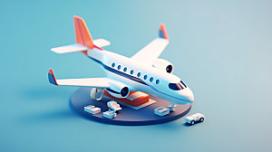 飞机飞行器航空模型