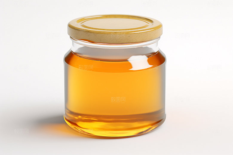 蜂蜜罐美食手工蜂蜜摄影图
