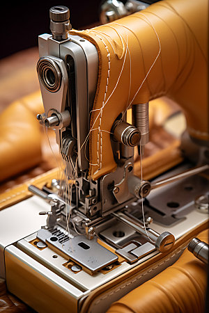 缝纫机高清量体裁衣摄影图