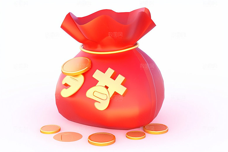 福袋中国年促销元素