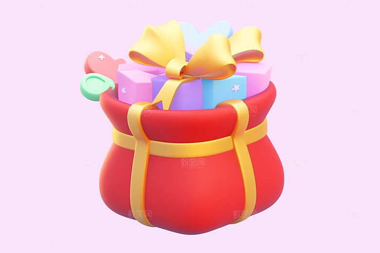 福袋3D中国年元素