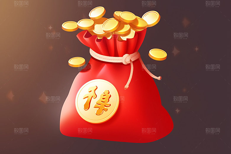 福袋福利新春元素