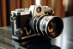 复古相机胶片相机金属相机模型