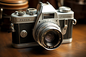 复古相机拍摄胶片相机模型