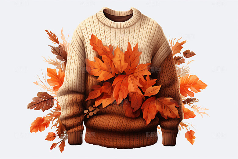 秋冬服装电商服饰摄影图
