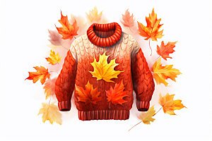 秋冬服装衣装时装摄影图