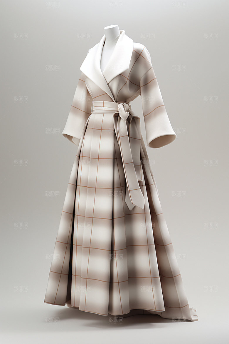秋冬服装电商衣装摄影图