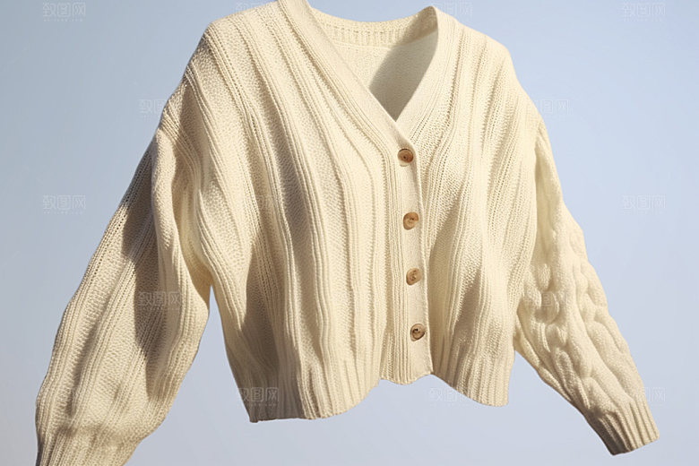 秋冬服装展示商品摄影图