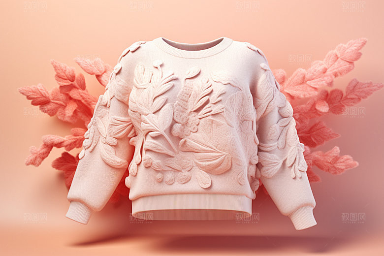 秋冬服装电商服饰摄影图