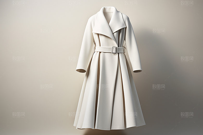 秋冬服装展示商品摄影图