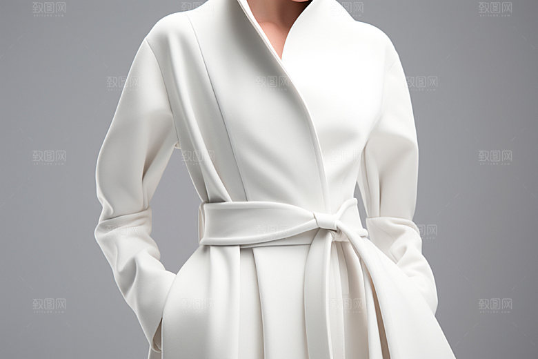 秋冬服装展示商品摄影图
