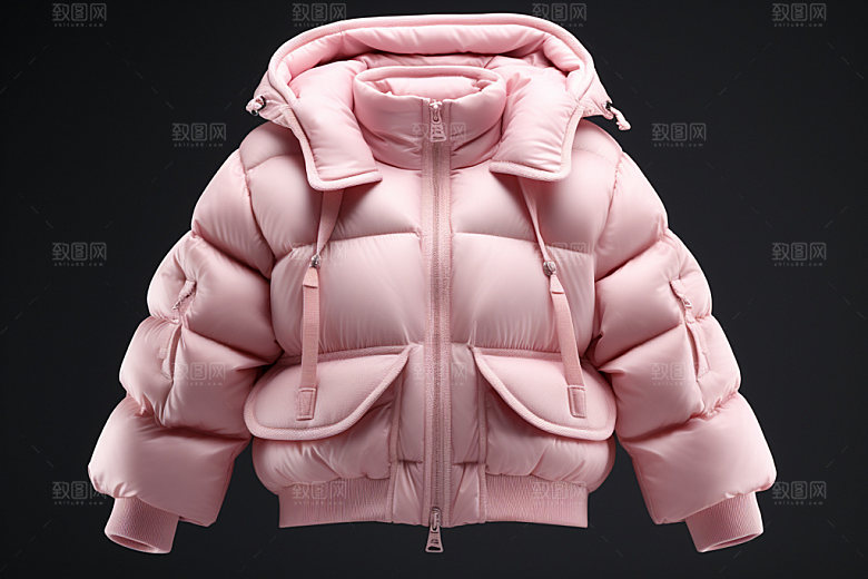 秋冬服装展示时尚摄影图