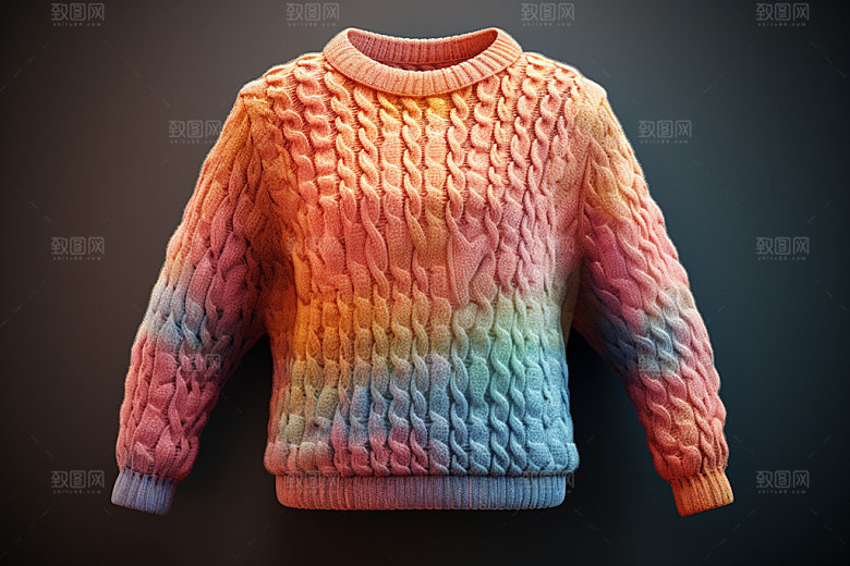秋冬服装衣装商品摄影图