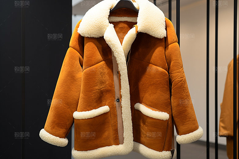 秋冬服装电商时装摄影图