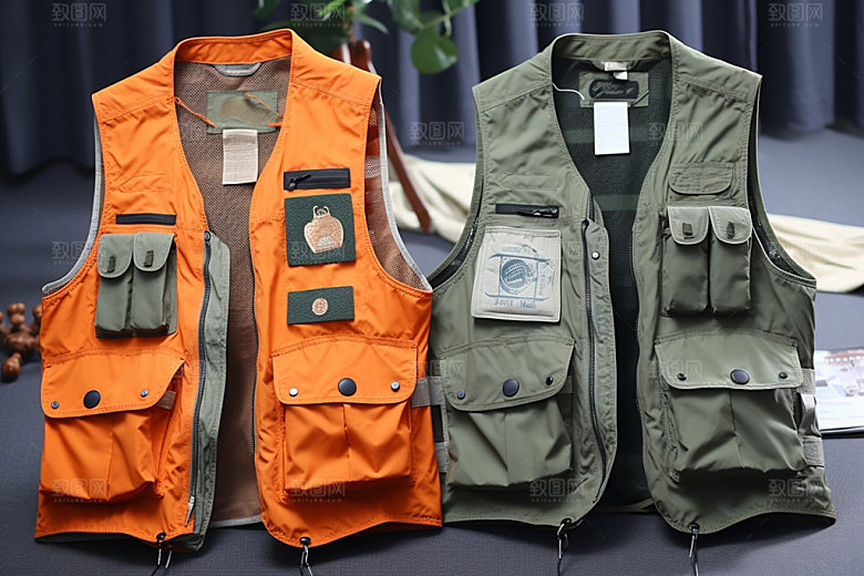秋冬服装衣装展示摄影图