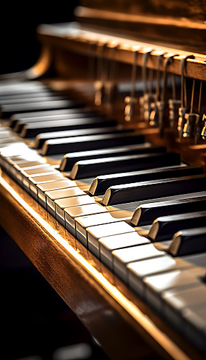 钢琴乐器音乐摄影图