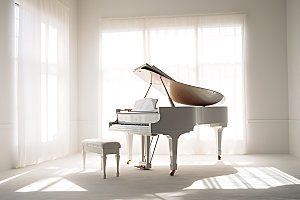 钢琴高清西洋乐摄影图