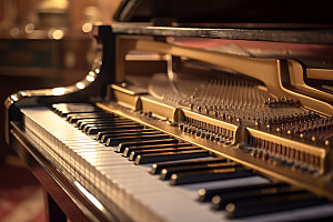 钢琴西洋乐高清摄影图