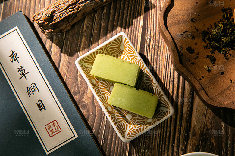 中式糕点点心甜点摄影图