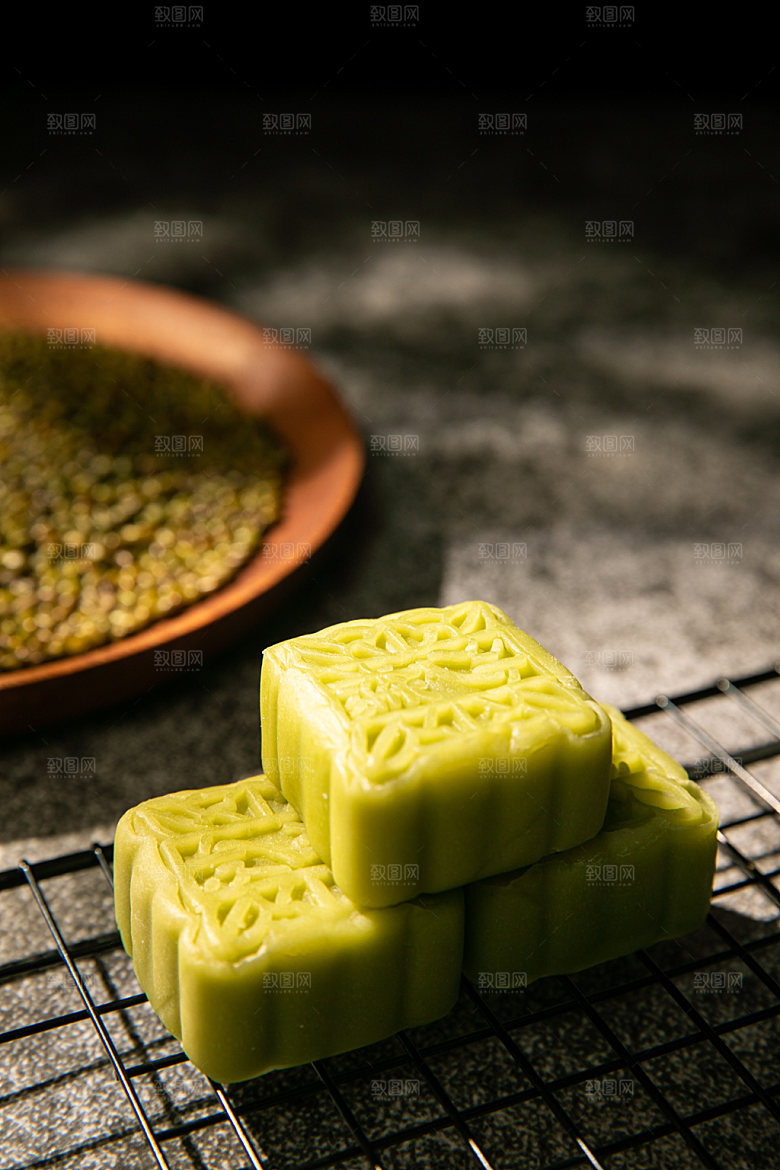中式糕点美食甜点摄影图