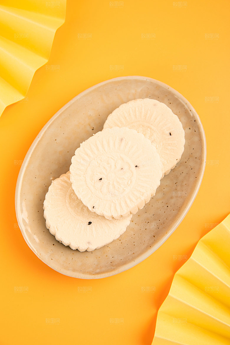 中式糕点美食甜点摄影图
