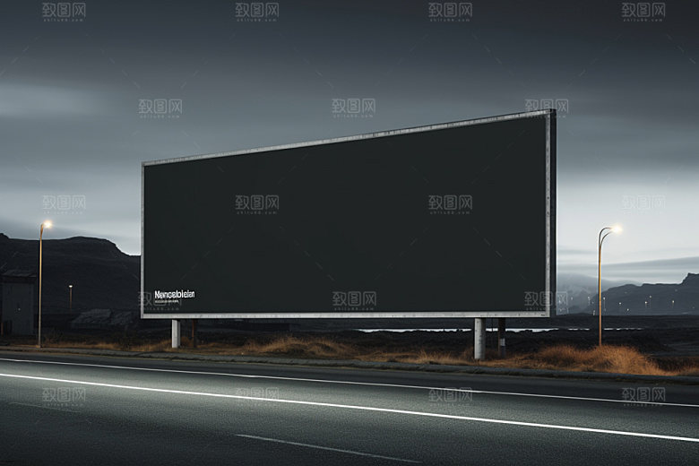 公路广告牌喷绘大喷样机