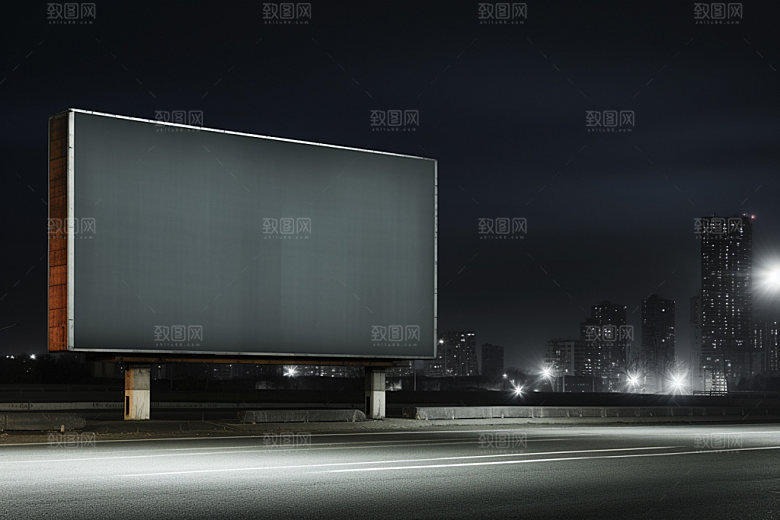 公路广告牌模型喷绘样机