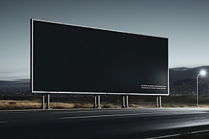 公路广告牌模型喷绘样机
