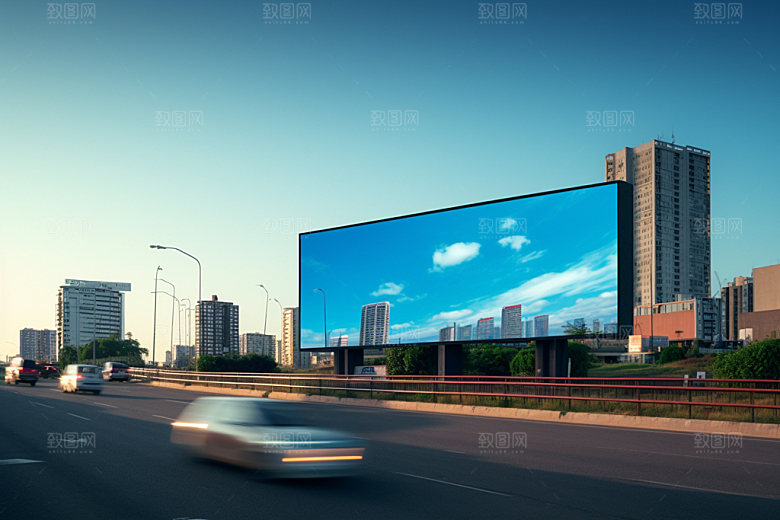公路广告牌大型广告模型样机