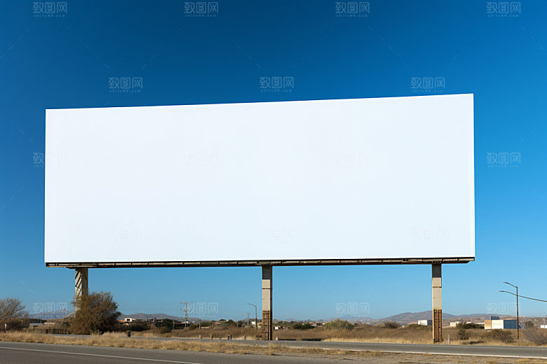 公路广告牌大喷高炮广告样机