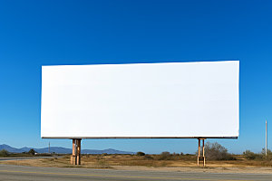 公路广告牌高清喷绘样机
