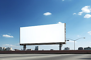 公路广告牌大型广告高炮广告样机
