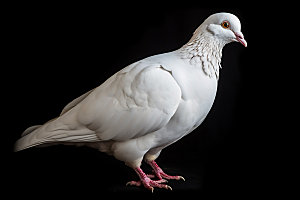 白鸽信鸽和平象征摄影图