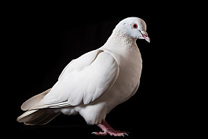 白鸽高清动物摄影图