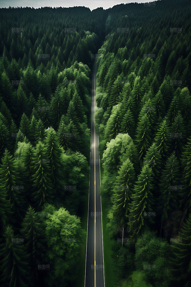 公路自驾风光摄影图