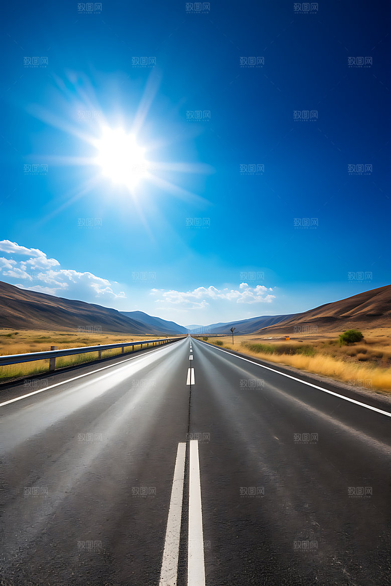 公路自驾风光摄影图