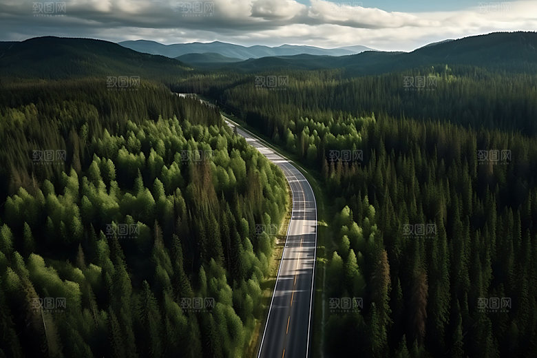 公路高清自驾摄影图