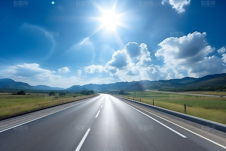 公路高速公路道路摄影图