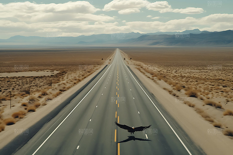 公路风光高清摄影图
