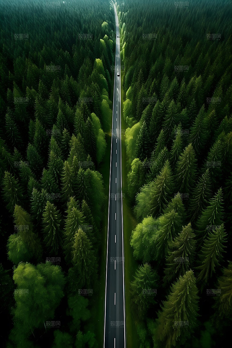 公路自驾风光摄影图