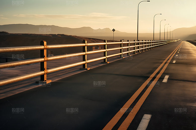 公路道路旅行摄影图