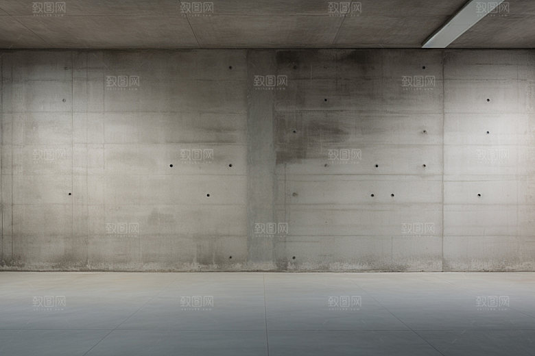 建筑空间质感3D背景图