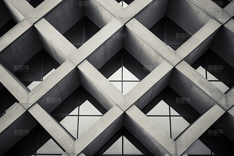 建筑空间质感简约背景图