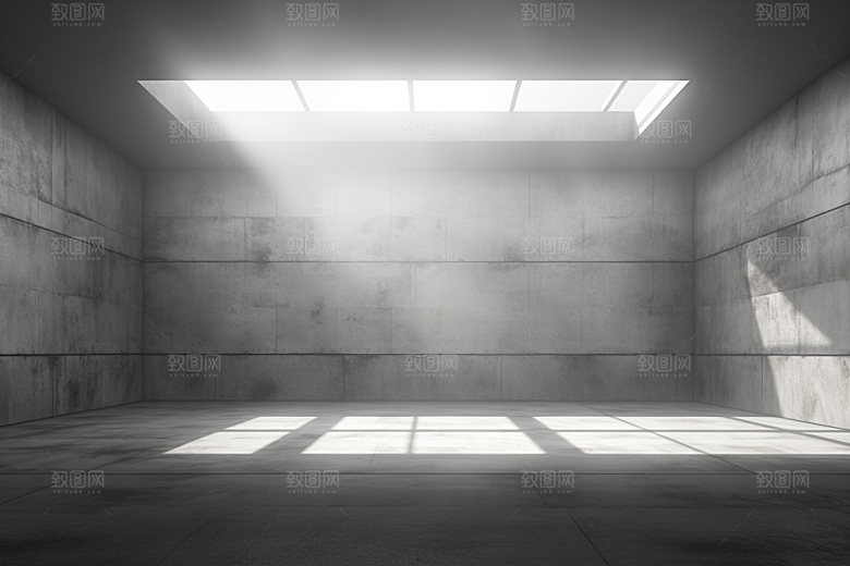 建筑空间白色简约背景图
