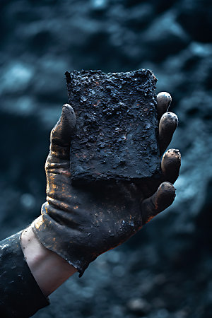 煤炭能源矿场摄影图