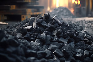 煤炭矿场能源摄影图